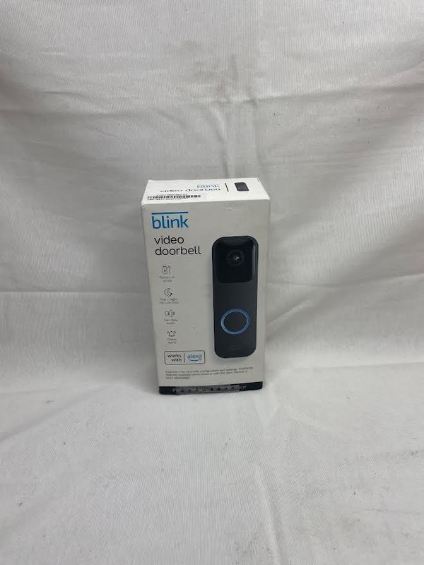 Blink Video Doorbell 1080p HD, Battery or Wired, Two way audio, works with Alexa