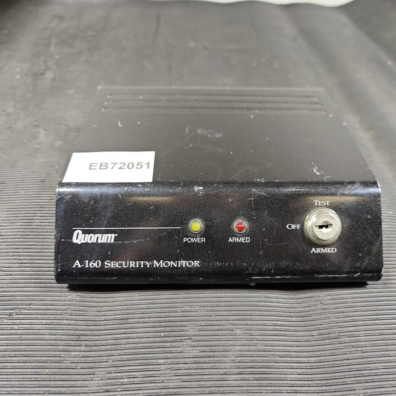 Quorum A-160 Security Monitor – Used, Minor Scratches, No Accessories