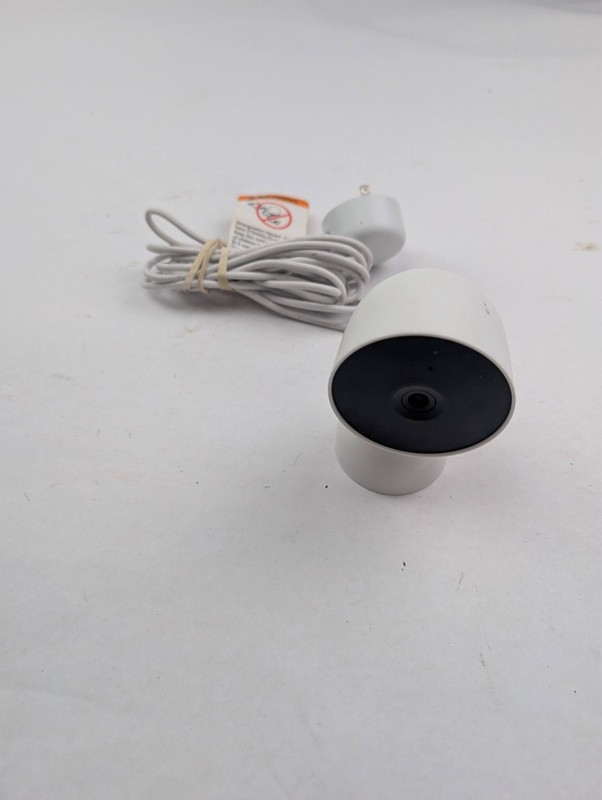Google GJQ9T Indoor USB 1080p Night Vision Wi-Fi Google Assistant White