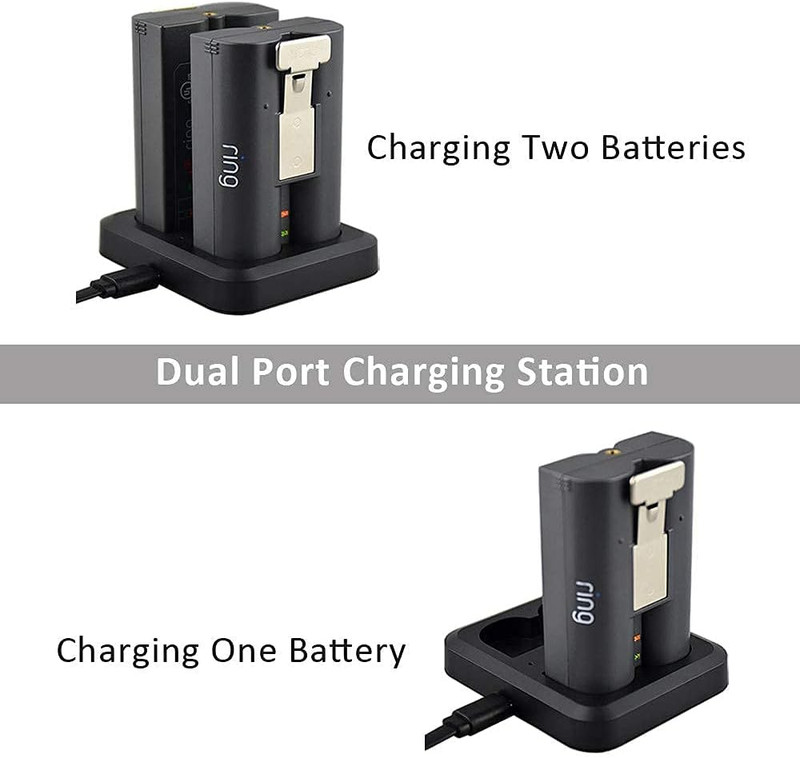 Battery Charger for Ring Rechargeable Battery,Dual Ring Battery Charger Station gallery
