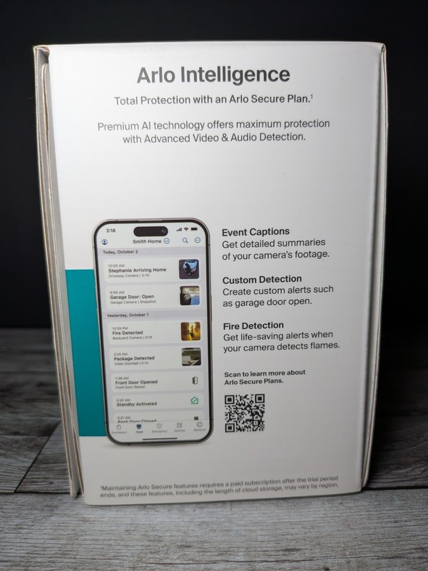 Arlo Essential 3rd Gen 2-Pack Outdoor 2K Wireless Battery Cameras SEALED gallery
