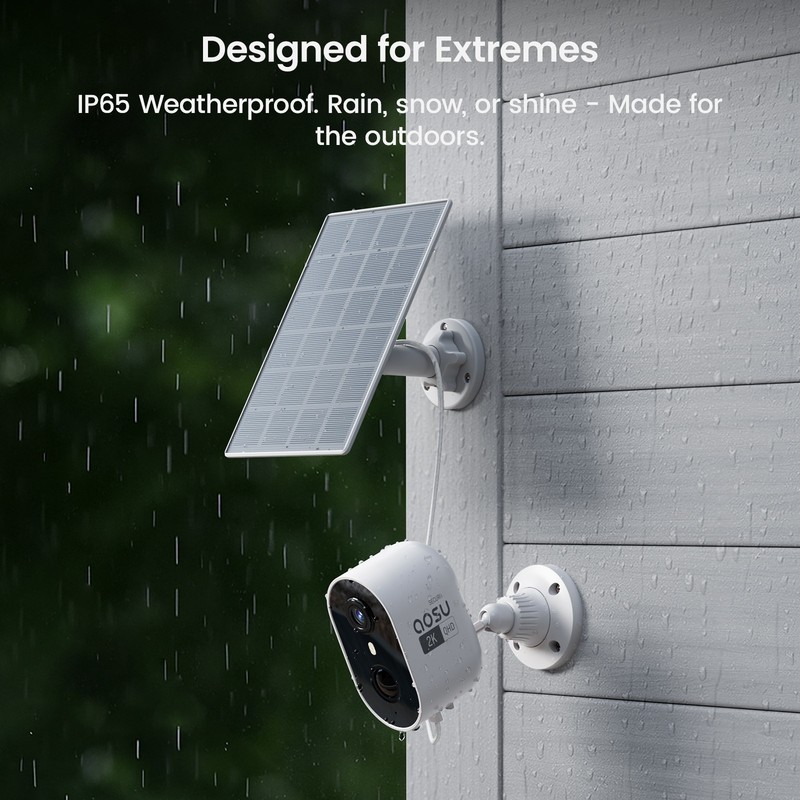 Aosu 3MP Solar Camera Outdoor Wireless WiFi Camera for Home Surveillance-NEW gallery