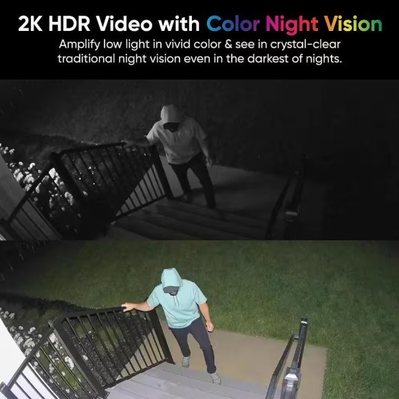 Wyze WYZECOP Battery Cam Pro, Wireless Indoor/Outdoor Home Security Camera gallery