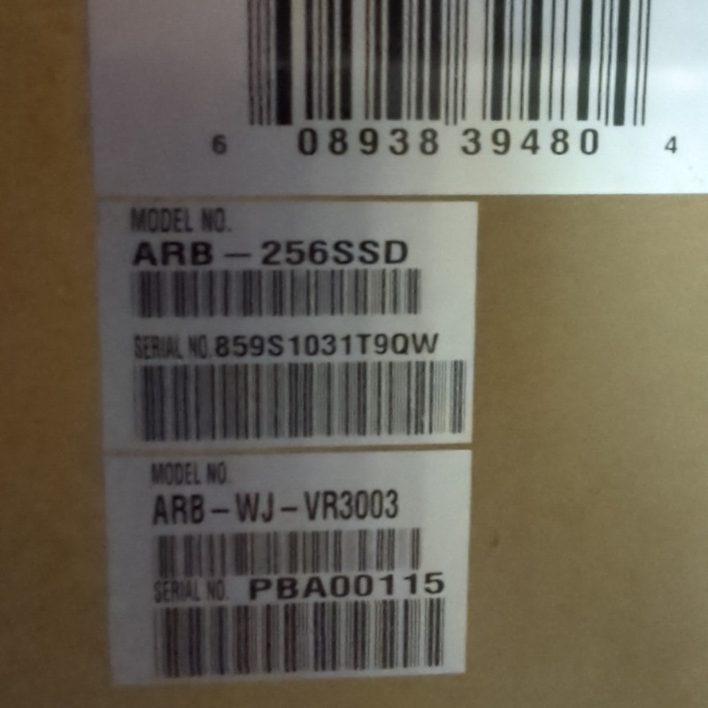 Panasonic ARB-WJ-VR30 Network Recorder ARB-WJ-VR3003 ARB-256SSD NEW SEALED gallery