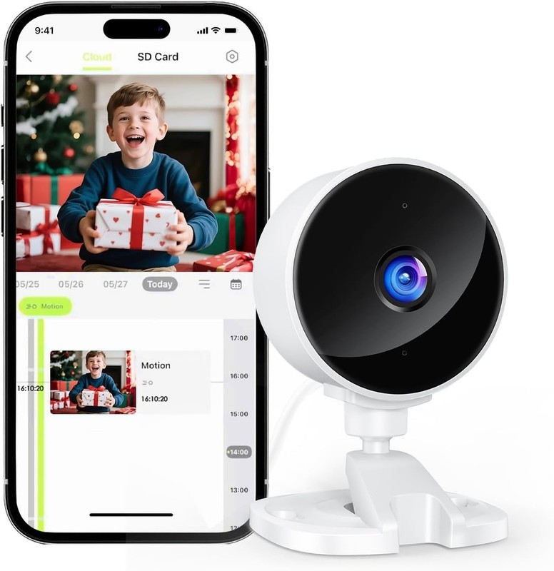Versatile Indoor Security Camera for Pets & Babies: 24/7 Monitoring & Alerts gallery