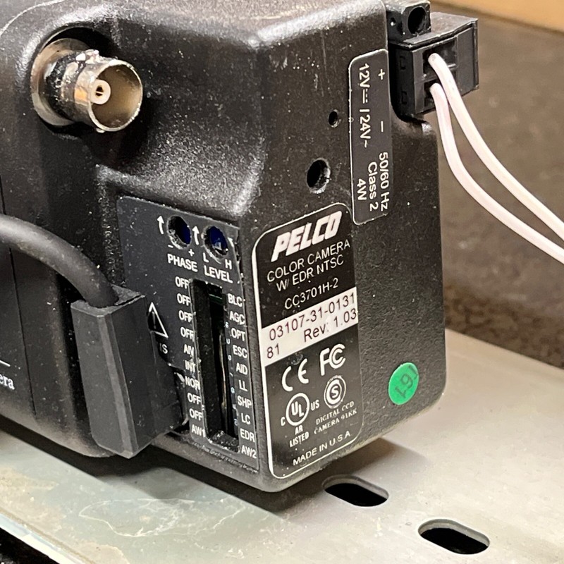 Pelco CC3701H-2 Color Camera & Parts gallery