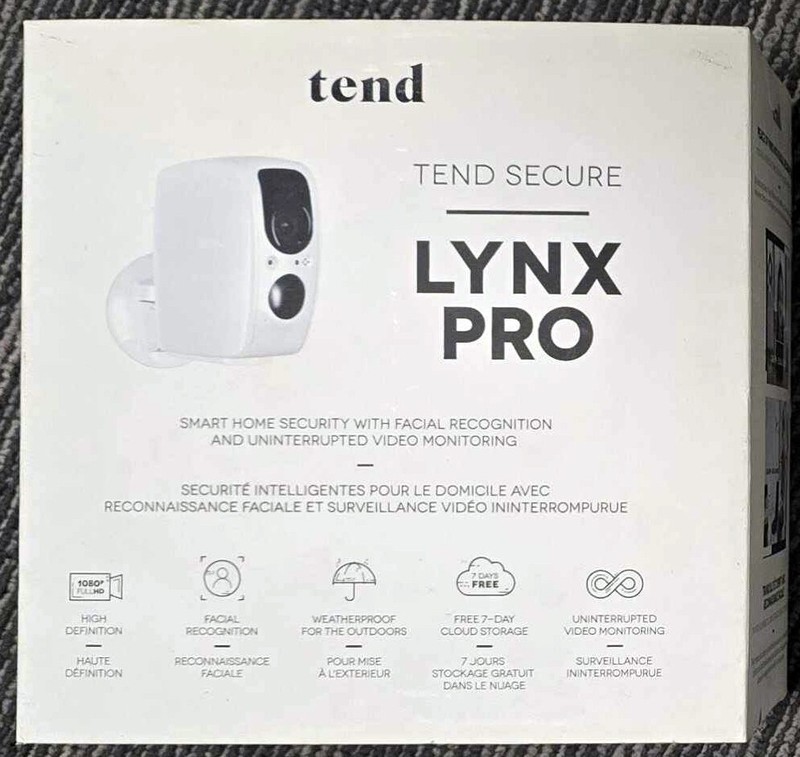 Tend Secure Lynx Pro Security Camera Smart Home Security Camera - TS0031 gallery