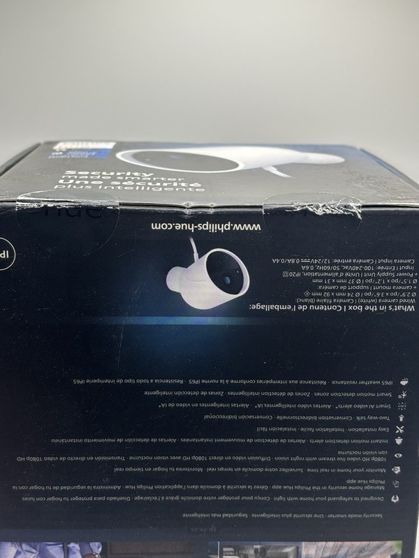 Philips Hue Secure Wired Smart Home Security Camera White gallery