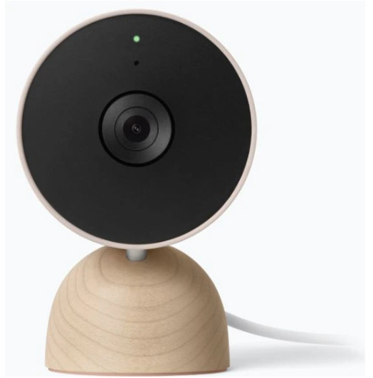 Google Nest Security Cam Indoor – Wired – 2nd Gen – Sand – GA03177-US – New