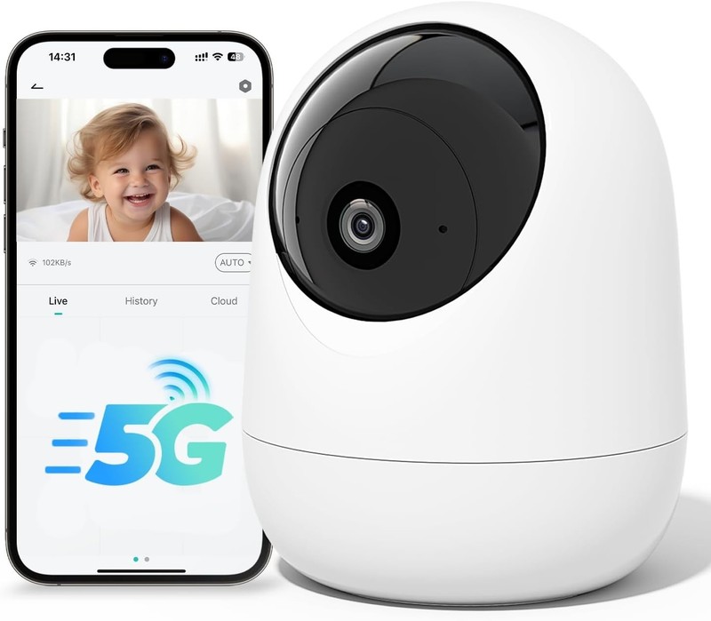 Versatile Indoor Camera with 360° Pan, Smart Alerts & Night Vision Capabilities gallery