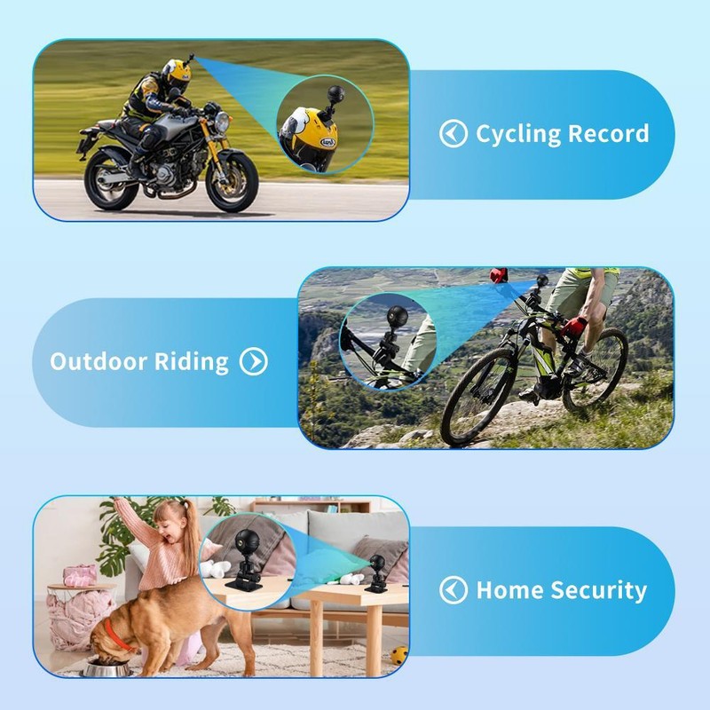 Mini Wireless Camera HD WIFI,Night Vision, Motion Detection, Security Monitoring gallery