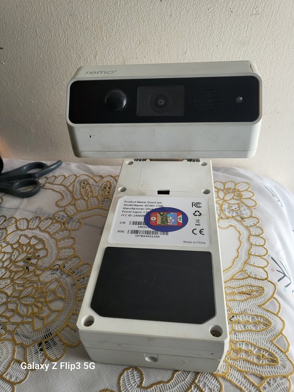RemoBell DoorCam Wireless Night Vision 2-Way Audio Surveillance HD Wi-Fi Camera