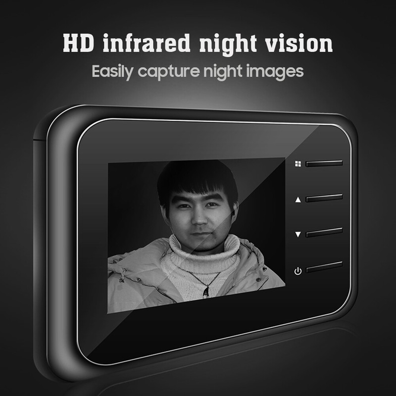 New Wireless Door Peephole Camera Doorbell Viewer Monitor Digital Night Vision gallery
