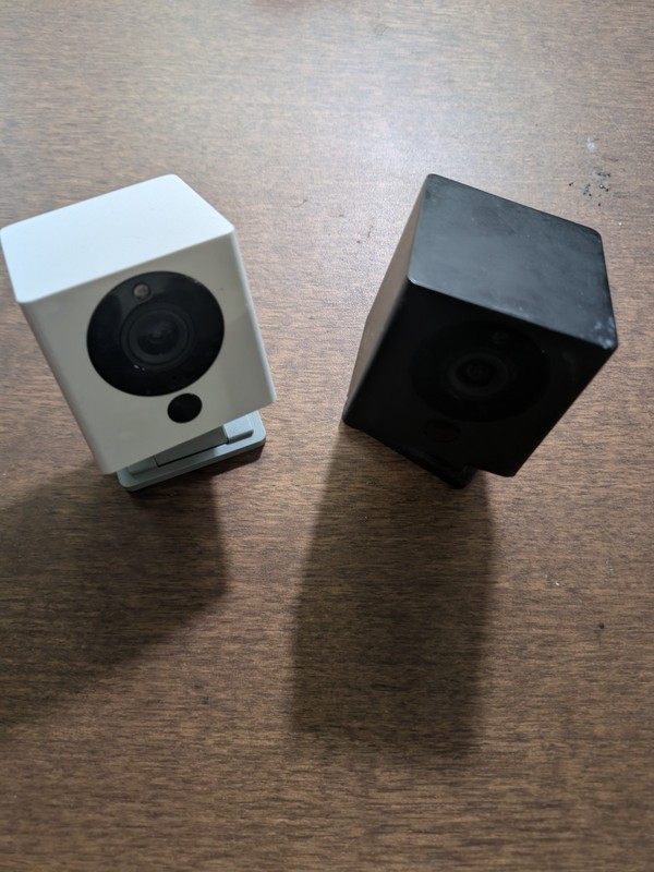 Wyze Cam V2 2-Pack – Wireless Indoor Smart Home Security Camera, White & Black