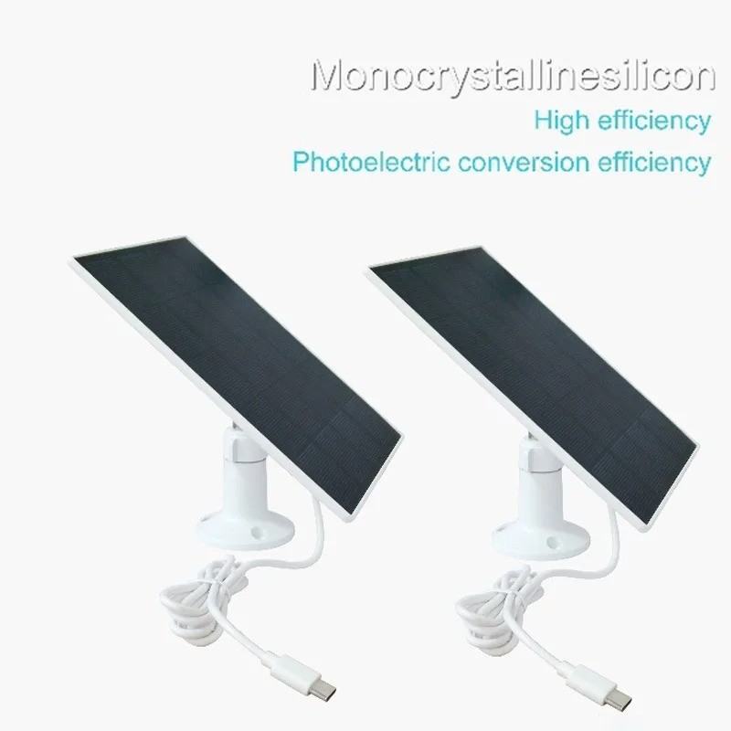 Solar Panel 10W 5V Charging Panel Doorbell Surveillance Camera Low Consumption S gallery