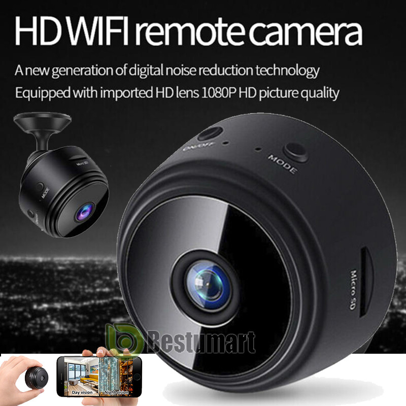 Tiny Smart Wireless Camera Wifi IP Home Security DVR Night Vision Surveillance gallery