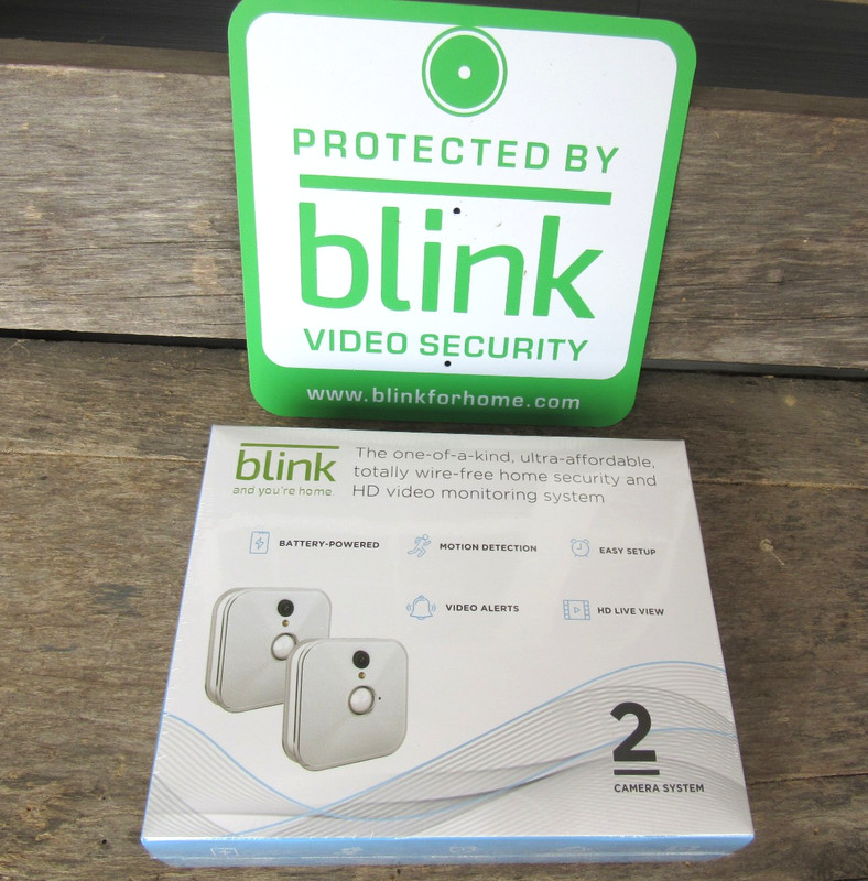 Blink Motion Detection Indoor Home Security Camera System – 2 Pieces, White NEW
