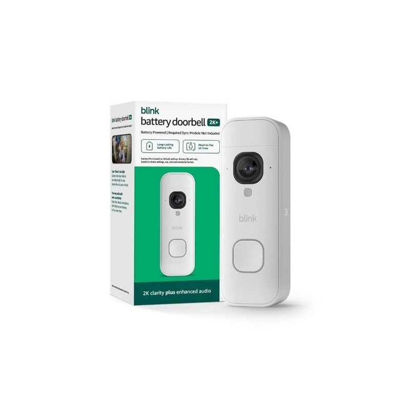 Battery Doorbell 2K+ (newest model) — Wireless video doorbell, 2K resolution, gallery