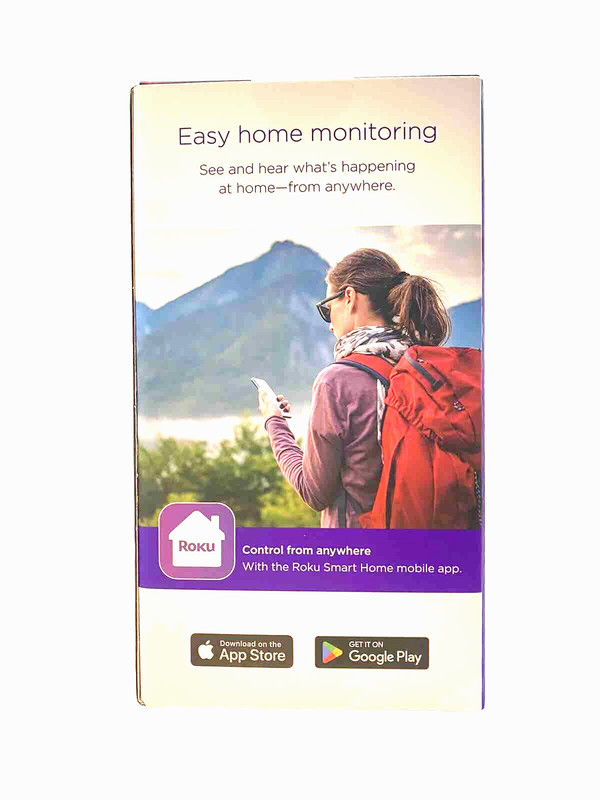 New Roku Smart Home Indoor Camera SE Wired Wi-Fi Connected Security Cam-CS1000R gallery