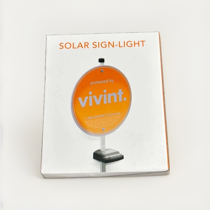 Brand New Vivint yard Sign Solar Light VS-SLT200 (compatible with other signs)
