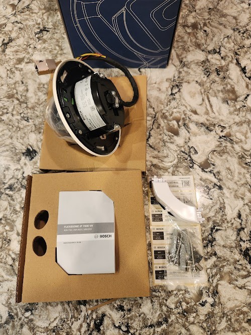 BOSCH Flexidome IP 7000 VR NIN-832-V03IPS New open box gallery