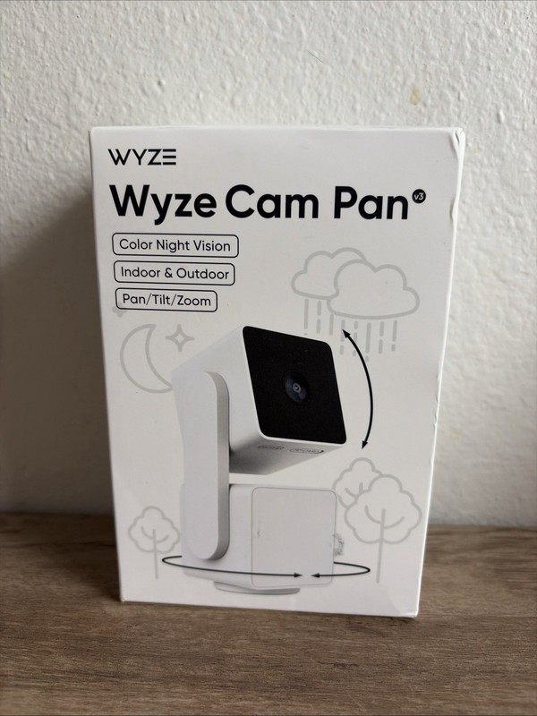 Wyze Cam Pan v3 Indoor/Outdoor Wifi Pan/Tilt/Zoom Smart Home Security Camera New gallery
