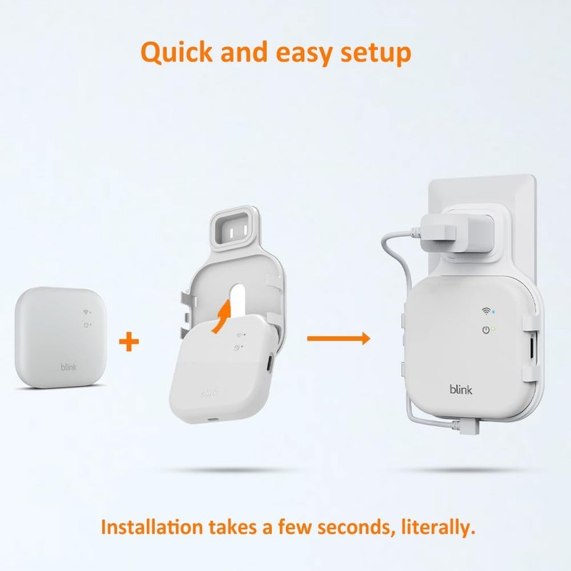 All-New Mount Compatible with Blink Sync Module XR | Wall Outlet Holder Mount... gallery