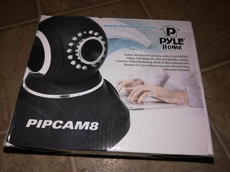 Pyle Home Pipcam8 Indoor Home Serveillance Security Camera (A12)