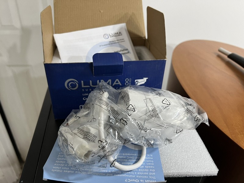 Luma Surveillance Mini Bullet 2MP Camera LUM-300-BUL-IP-WH WHITE e175 NEW gallery