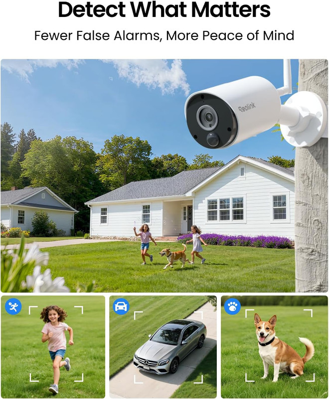 Argus Eco+Solar Panel 2K 5MP Solar Security Camera Outdoor for Home Surveilance, gallery