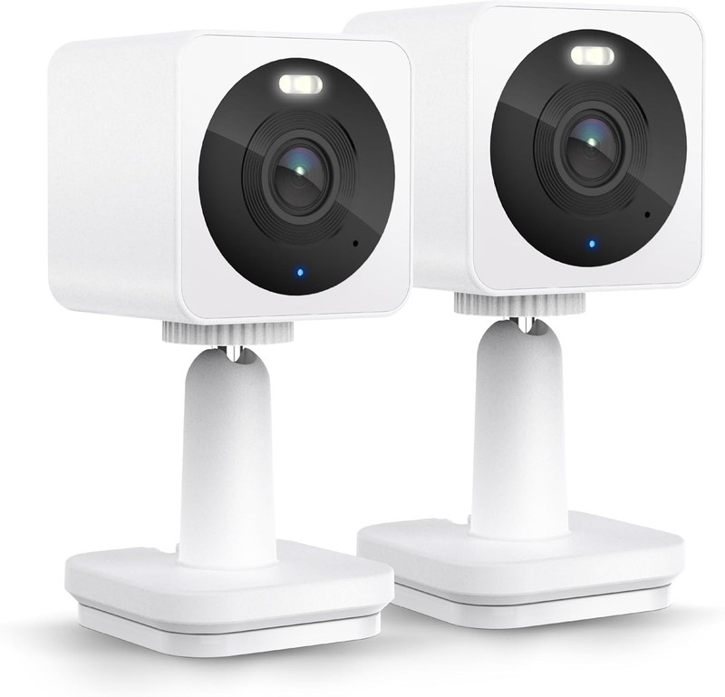 WYZE Cam OG 1080p Indoor Outdoor 2 Pack White