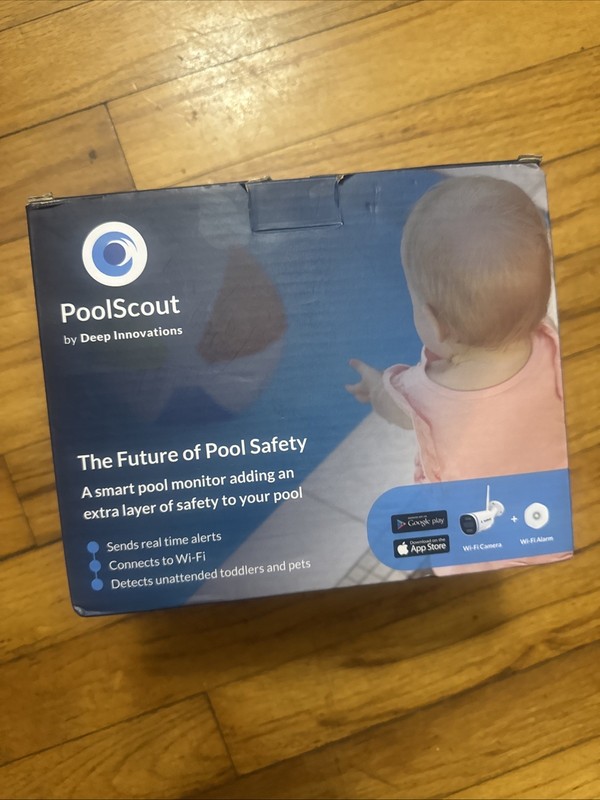 PoolScout: Wireless Pool Security Camera With Alarm Drowning
