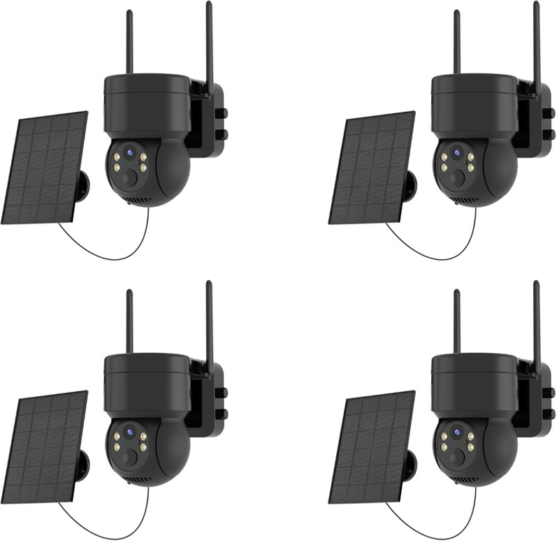 4 x Wireless 5G WiFi Security Camera System Smart outdoor Night Vision Cam 4MP gallery