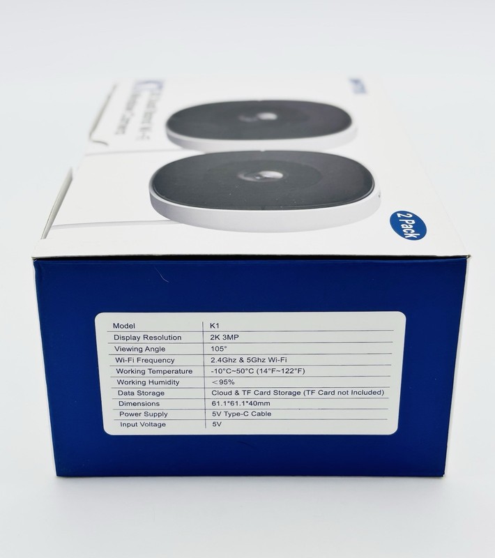 Infiya K1 2K No Drill Window Security Camera gallery