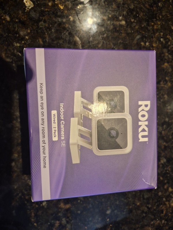 Roku CS1000P2R Indoor Dual Security Camera