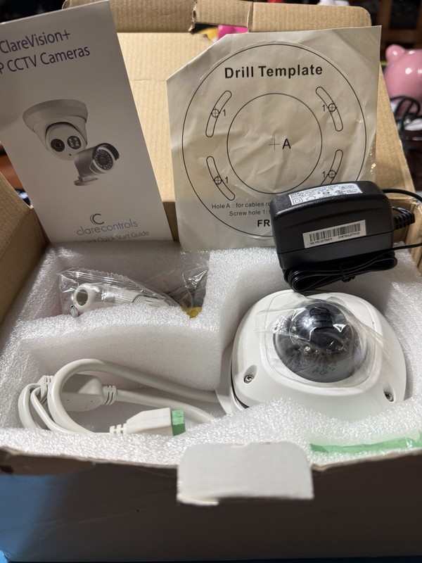 Clare Mini-Dome IP Cameras. CVP-82D50-ODI And CVP-B2LP50-ODI gallery