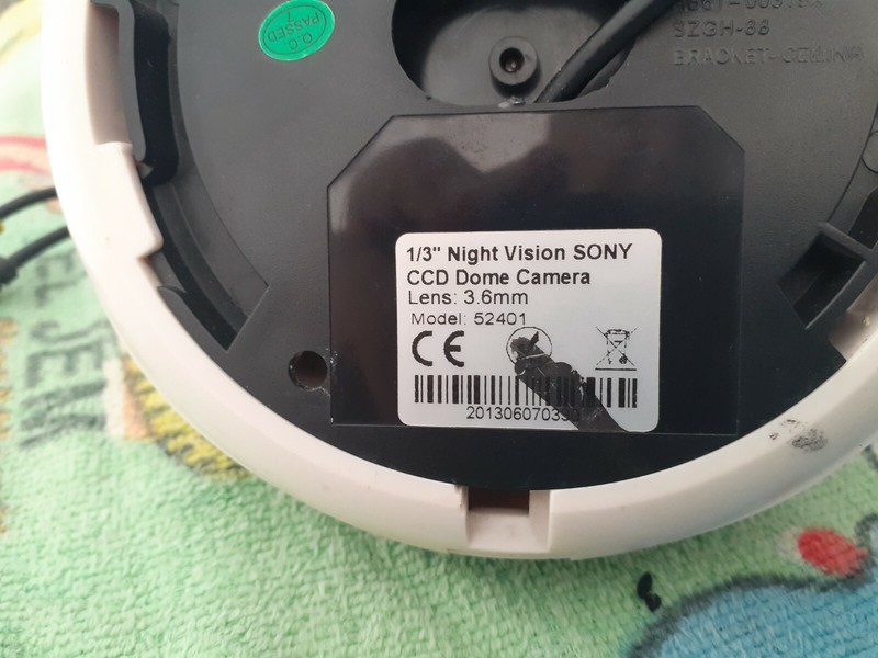 CCTV White Dome Camera gallery