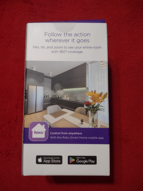 ROKU Indoor Camera 360SE ( Needed Smart Home App WIFI) gallery