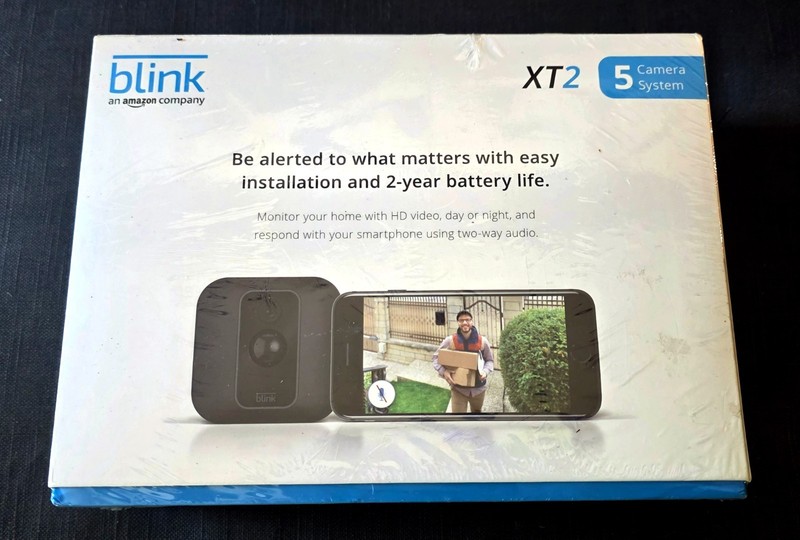 Blink XT2 Security System - 5 Cameras & Sync Module - SEALED - NEW - No Fees gallery