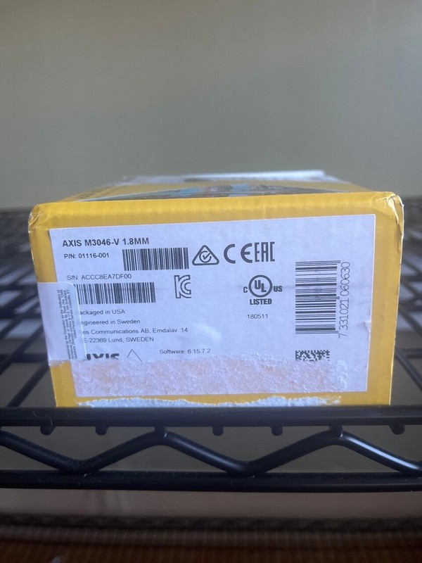 AXIS M3046-V 1.8mm Fixed Dome Network Camera (01116-001) gallery