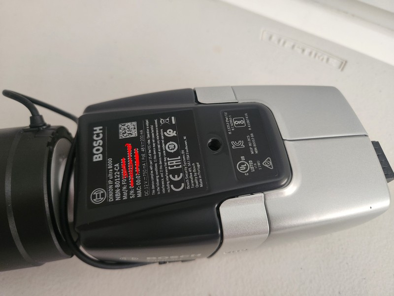 Bosch NBN-80122-CA Dinion IP Ultra 8000 Camera With Lens gallery