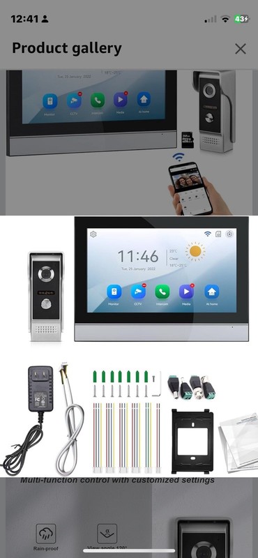 WiFi Wired Video Doorbell System gallery