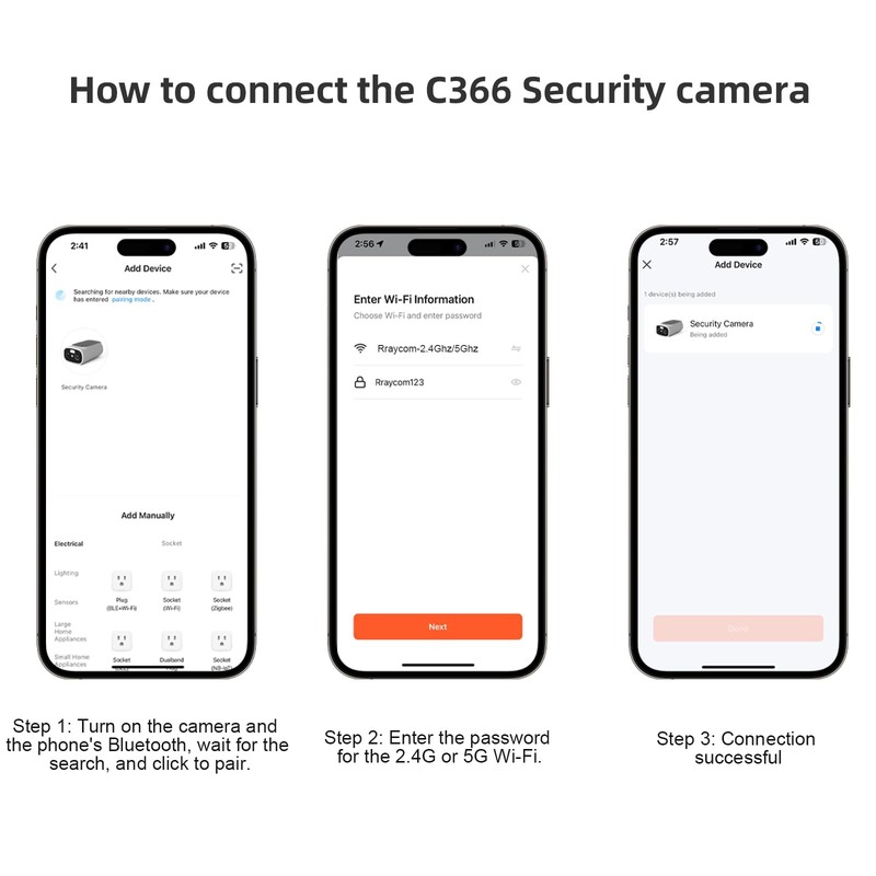 2K Camara De Seguridad Inalambrica Con Panel Solar 5G y 2.4G Para Casa Exterior gallery