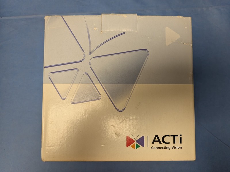 ACTi TCM-3111 H.264 Megapixel IP IPoE Network Fixed Dome Camera, Used. Free Ship