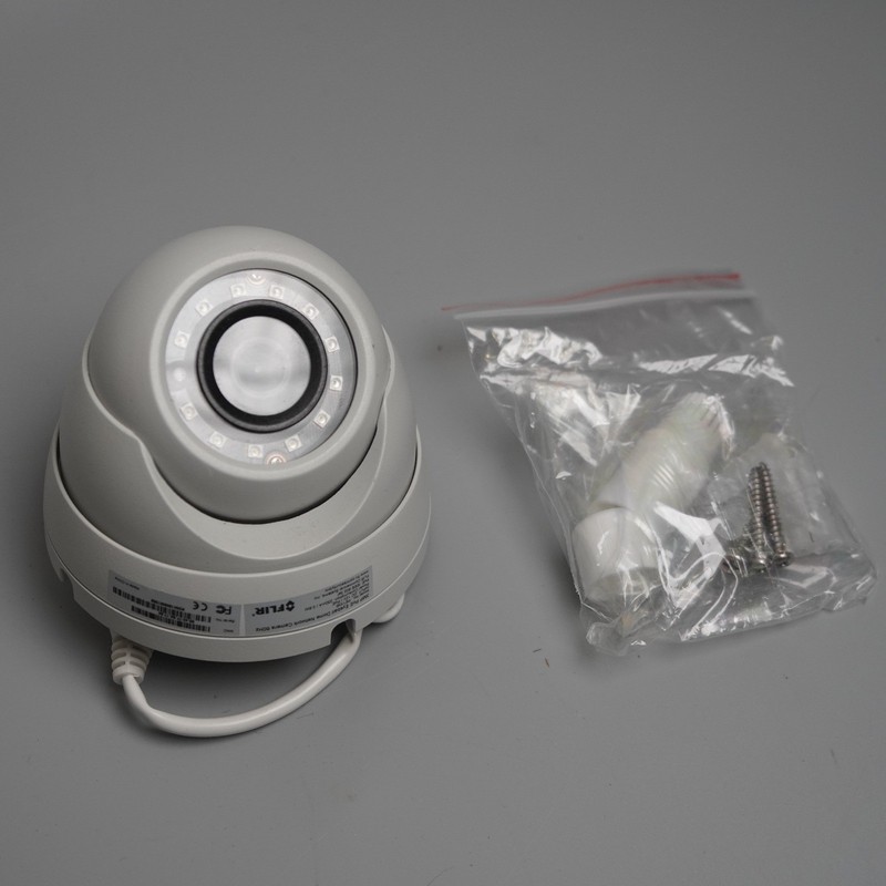 FLIR PE133E 3MP PoE Eyeball Dome Network Camera 60Hz Security Surveillance White