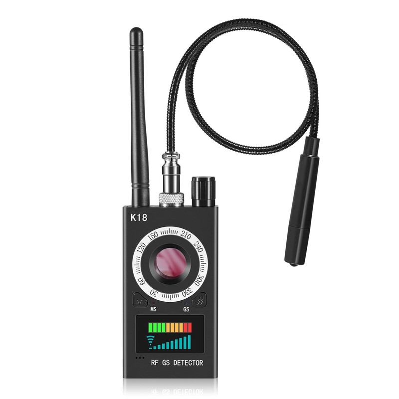 3-in-1 Hidden Camera & GPS Tracker Detector, RF Bug Finder, Long Battery Life fo