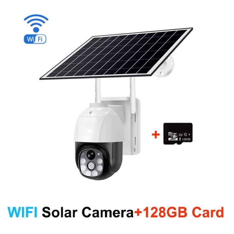 Solar Charging Closed-circuit Monitoring Wireless Night Vision IntelligentCamera