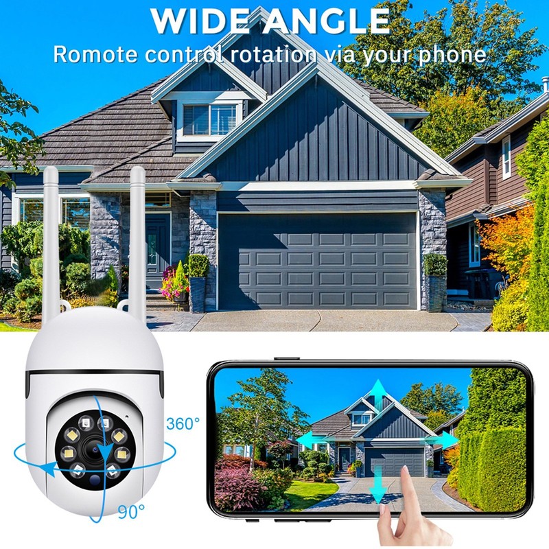 1080P Smart WiFi Camera System Wireless Camera 360°Rotatable Two Way Talk APP gallery