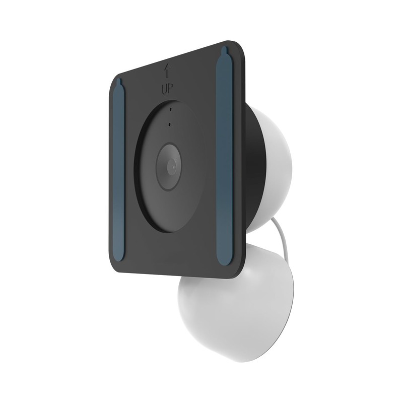 Window Mount for Google Nest Cam Indoor Wired (2nd & 3rd Gen), Black