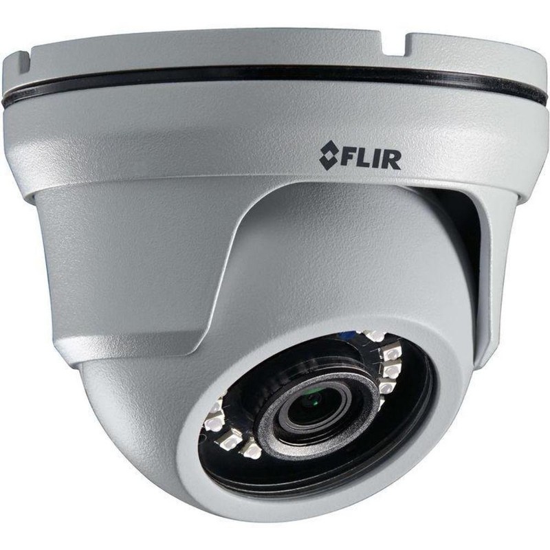 FLIR C243EW2 Outdoor HD-CVI Eyeball Dome Camera with 2.8mm Fixed Lens MPX